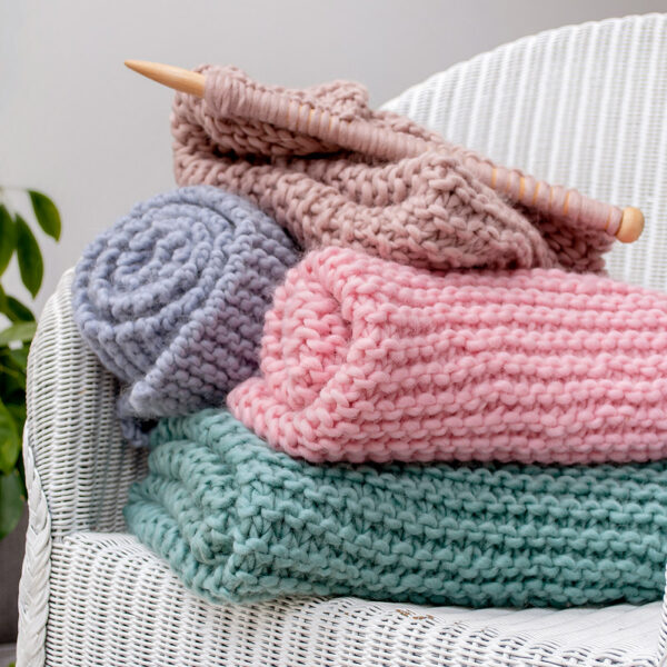 Baby Blanket Knitting Kits