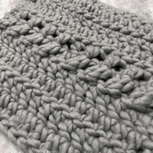 Chunky Knit Blanket - Woolly Mahoosive Yarns