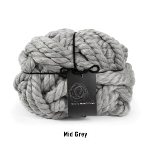 Twisty Twisty Super Chunky 3-ply Yarn by Woolly Mahoosive – bold textured yarn for arm-knitting cushions and décor