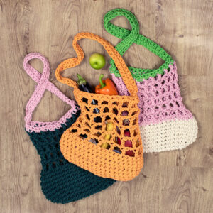 Mollie Market Bag: Chunky Crochet Storage Bag FREE Pattern Download 